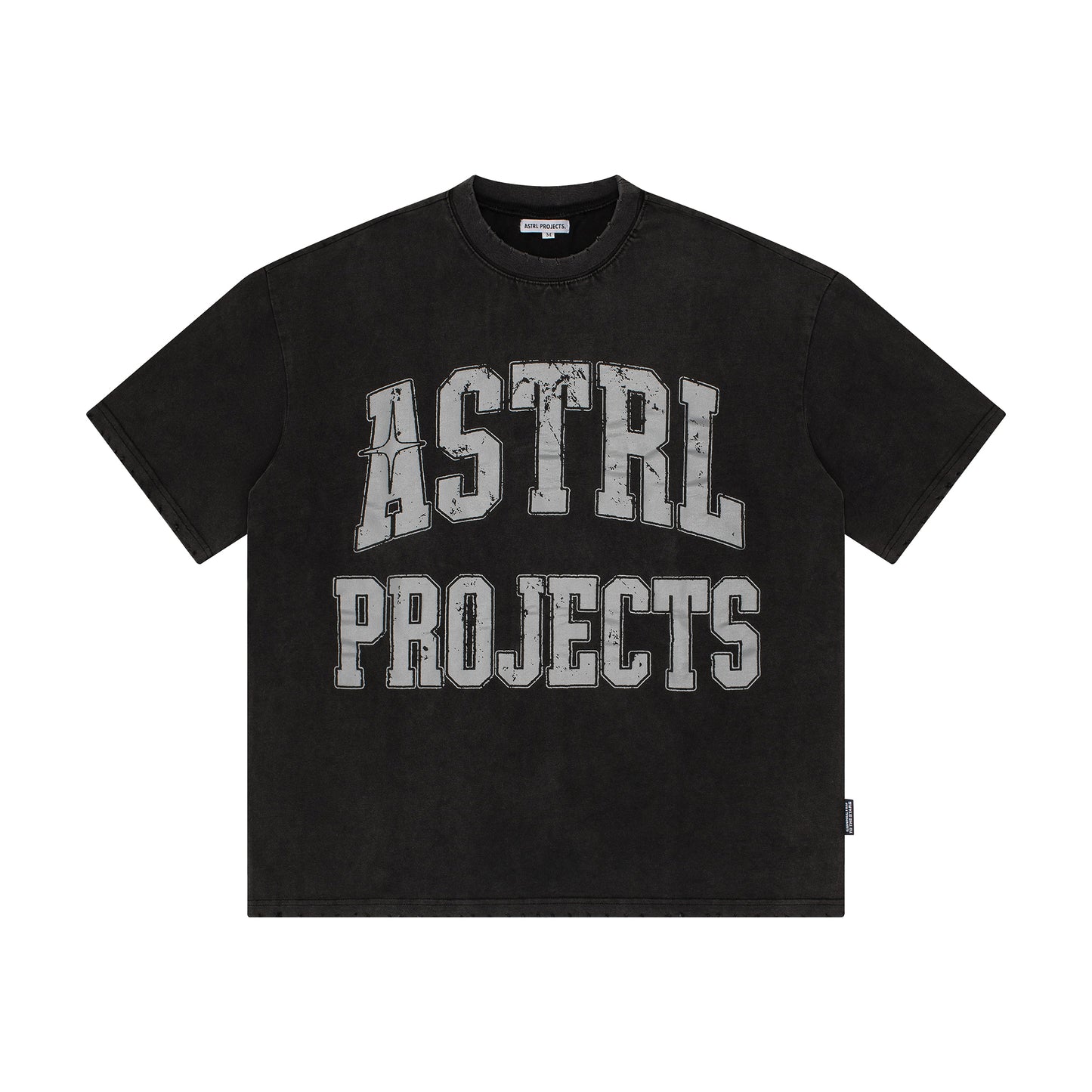 Astrl Projects. Vintage Black Tee
